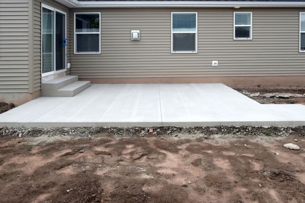 Cement Pad Installation in Layton