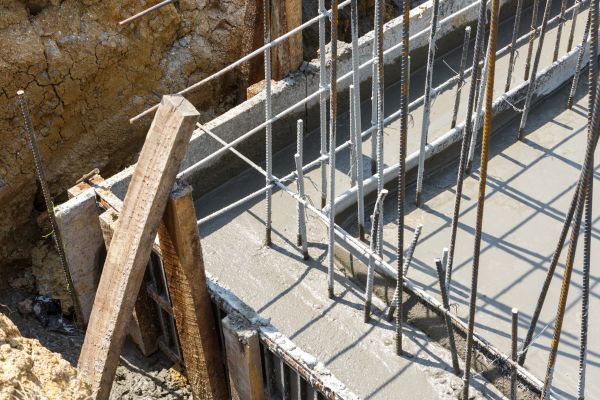 Concrete Footing Pouring in Layton