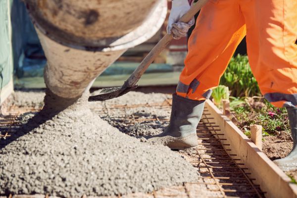 Poured Concrete Installation in Layton