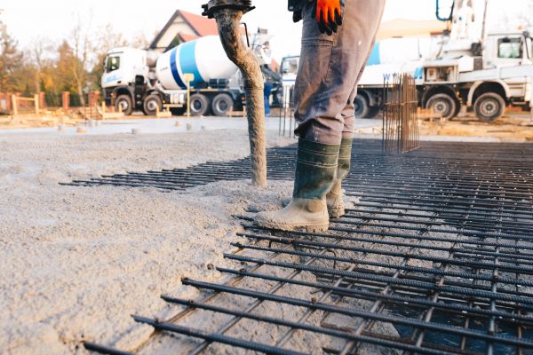 Poured Foundation Installation in Layton