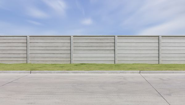 Concrete Fence Installation in Layton