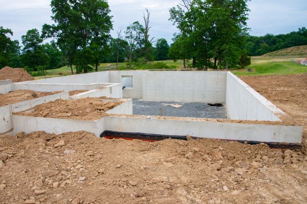 Basement Foundation Pouring in Layton