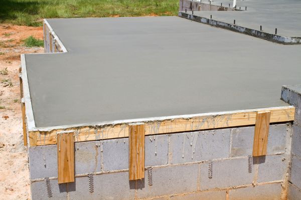 Concrete Slab Installation in Layton
