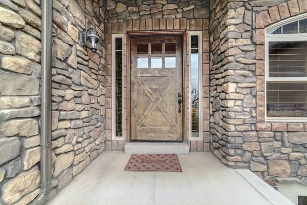 Cement Porch Construction in Layton