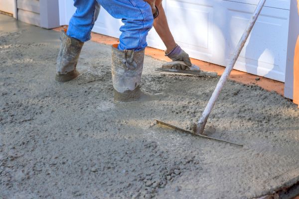 Driveway Slab Construction in Layton