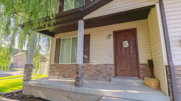 Concrete Porch Installation in Layton