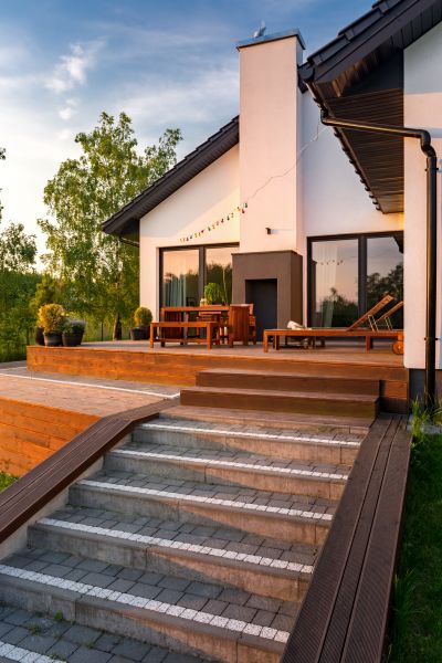 Patio Steps Replacement in Layton