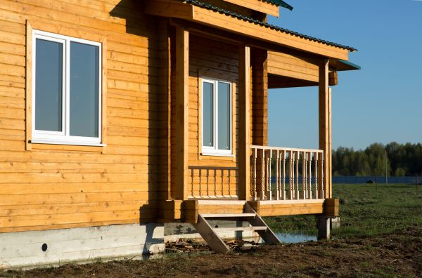 Cabin Footing Construction in Layton