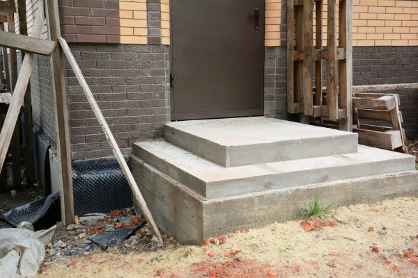 Cement Steps Construction in Layton