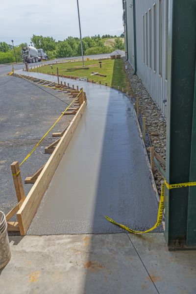 Concrete Sidewalk Paving in Layton