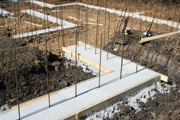 Cost of Footing Construction in Layton