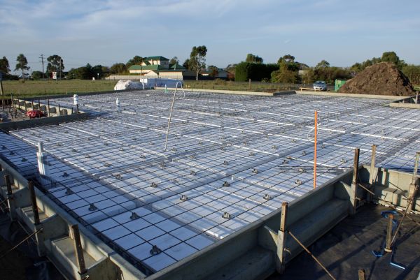 Barn Pad Construction in Layton