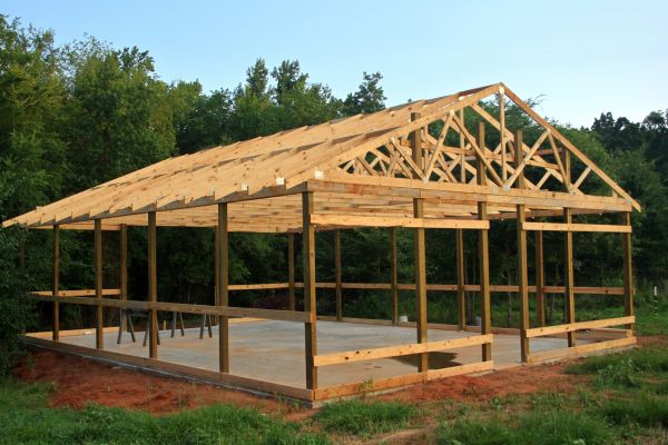 Barn Pad Installation in Layton