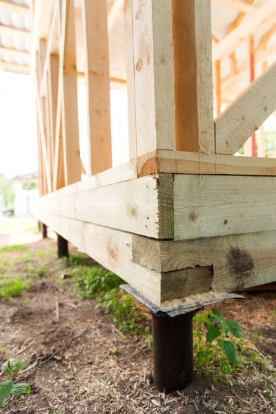 Barn Footing Construction in Layton