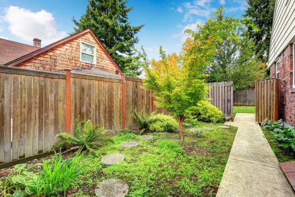 Backyard Walkway Construction in Layton